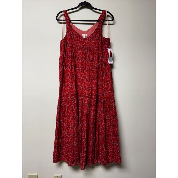 NWT - JOIE Abstract Print Maxi Dress, Tea Rose, Fully Lined, Sz S - Picture 1 of 10